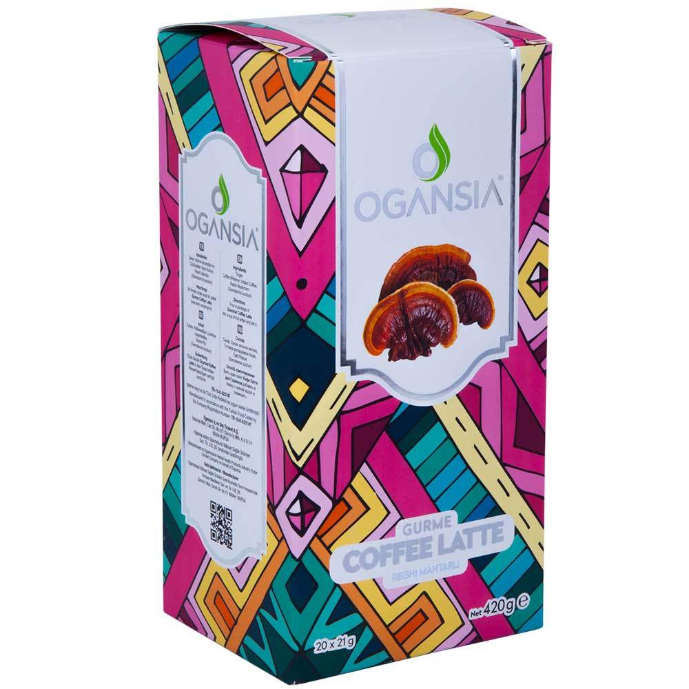 Ogansia Gurme Coffee Latte Reishi Mantarı 420 g