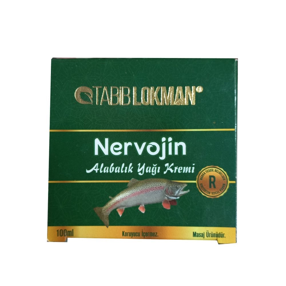 Tabib Lokman Nervojin Alabalık Yağlı Masaj Kremi 100 ml