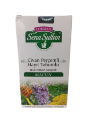 Sena Sultan Civan Perçemli & Hayıt Tohumlu Ballı Bitkisel Macun 420 gr