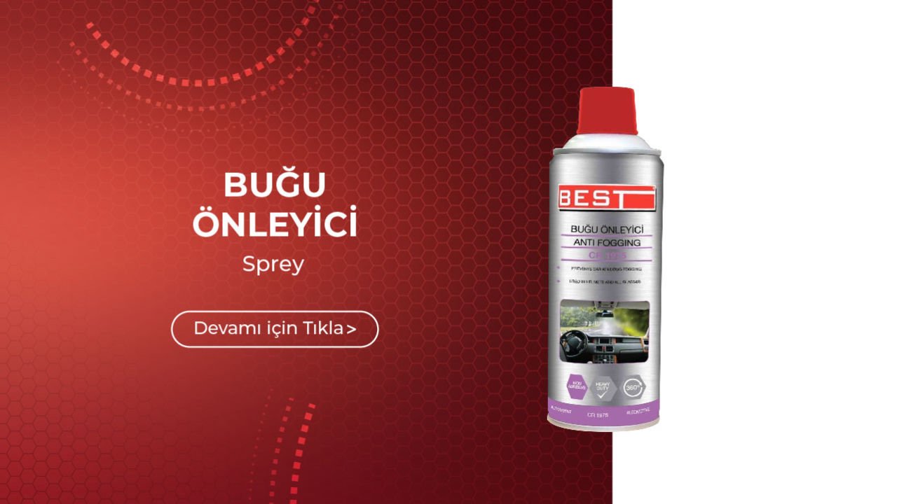 Buğu Önleyici Sprey