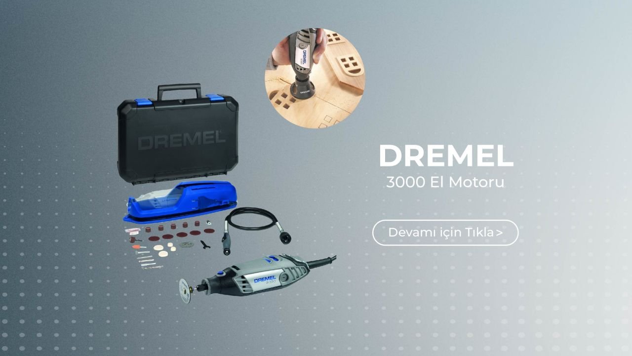 Dremel 3000 El Motoru