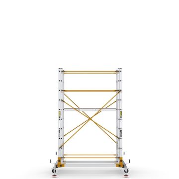 Çağsan Telesafe İki Parçalı Alüminyum İskele 2x10 Basamaklı - S005_XL_FP