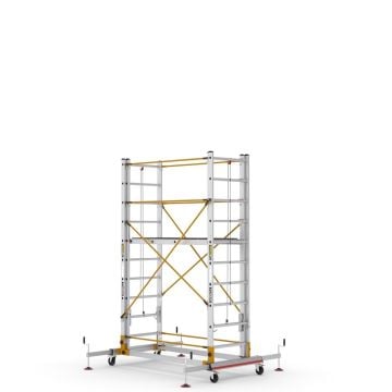 Çağsan Telesafe İki Parçalı Alüminyum İskele 2x10 Basamaklı - S005_XL_FP