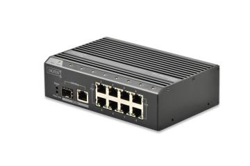 Assmann Digitus Endüstriyel Tip Yönetilemeyen Fast Ethernet Poe+ Switch (Industrial Fast Ethernet Poe+ Switch) 8 X 10/100Mbps Poe+ Ethernet Port (Poe Bütçesi: 240W) 2 X 100Mbps Uplink Port (Sfp Ve Ethernet) Din-Rail, Yedek Güç Kaynağı Girişine Sahip