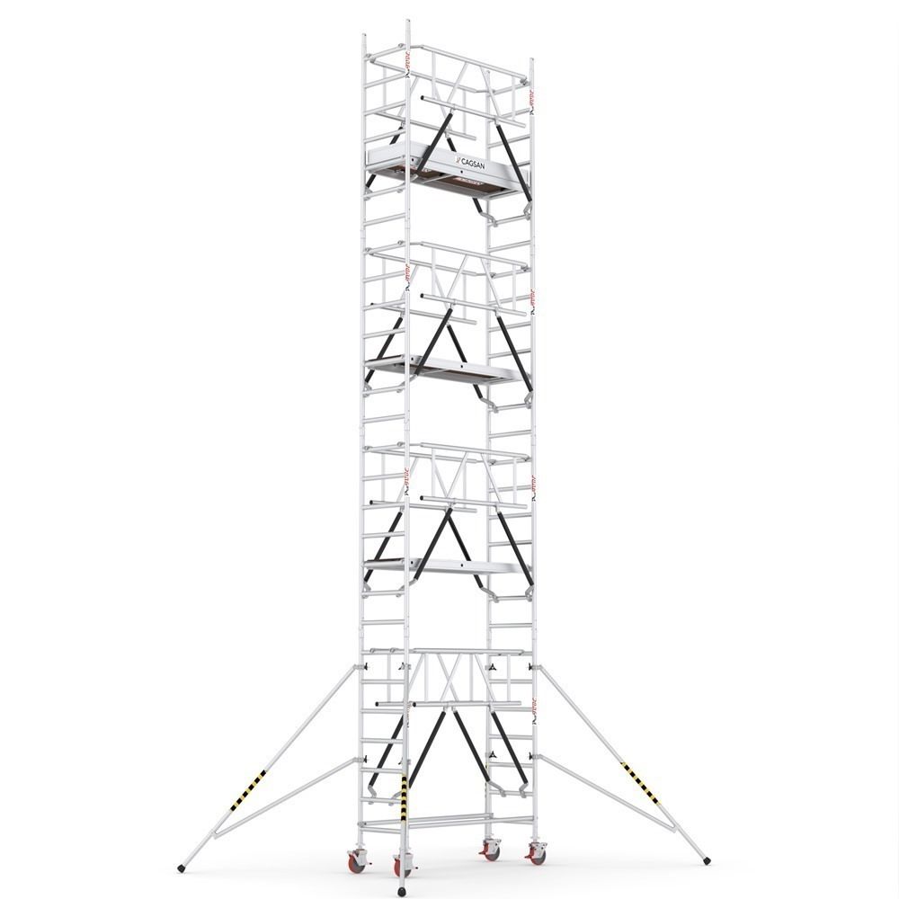 Çağsan ProTUBE SN (180) Profesyonel Alüminyum İskele 6,5 Mt - ProTUBE_SN650_(180)