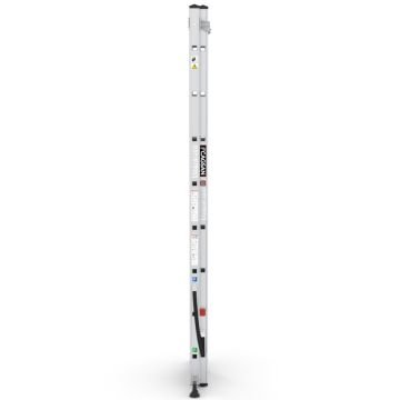 Çağsan Duomax İki Parçalı Çok Amaçlı Alüminyum Merdiven 2x8 Basamaklı - TSA65