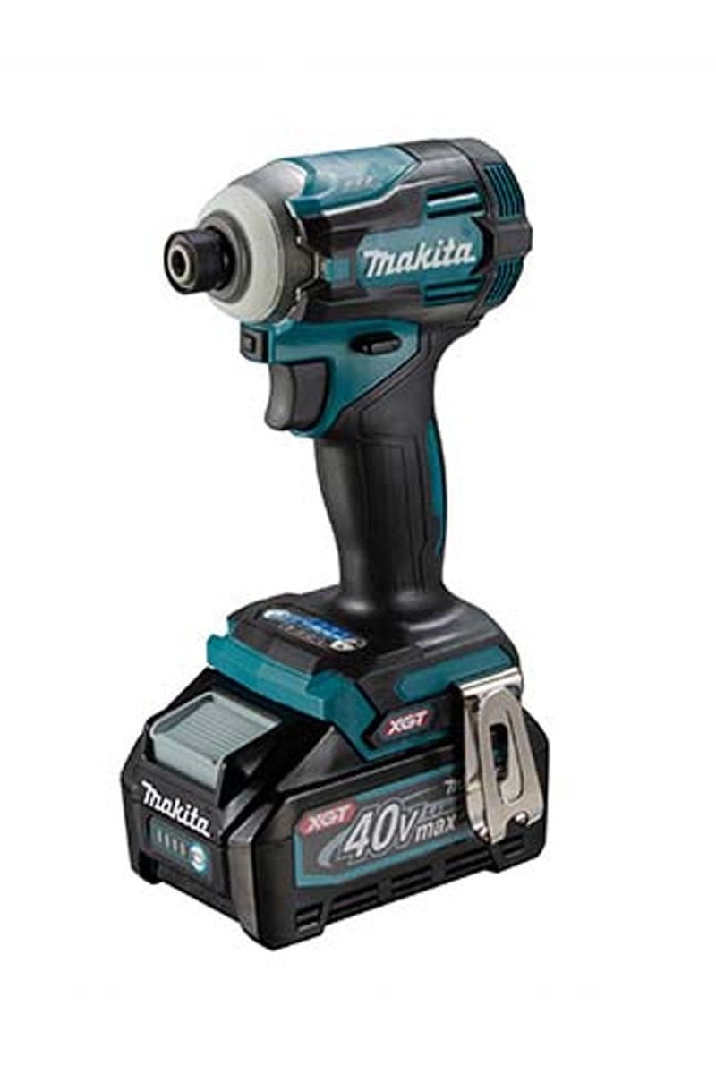 Makita Akülü Darbeli Vidalama Matkabı TD001GM201 (2 x 4,0 Ah Akü) (40V)