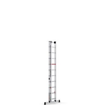 Çağsan Smart Level İki Parçalı Sürgülü Alüminyum Merdiven 2x10 Basamaklı - PRO_2x10