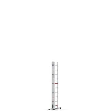 Çağsan Triomax Üç Parçalı Çok Amaçlı Alüminyum Merdiven 3x10 Basamaklı - TS195
