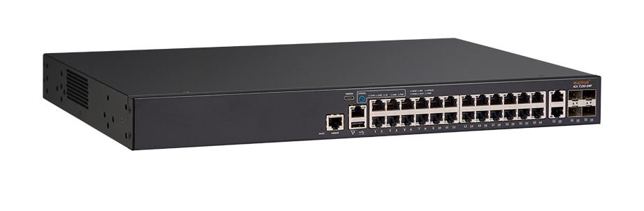 Ruckus Wireless 48-Port 1 Gbe Sfp Fiber Switch 4×10 Gbe Sfp+ Uplink/Stacking 2×40 Gbe Qsfp+ Uplink/Stacking 1×250 W Ac Güç Kaynağı 1Xfan Front-To-Back Airflow