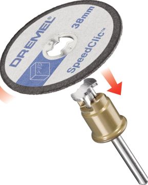 Dremel EZ SpeedClic Plastik Kesme Diski (SC476) - 2615S476JB