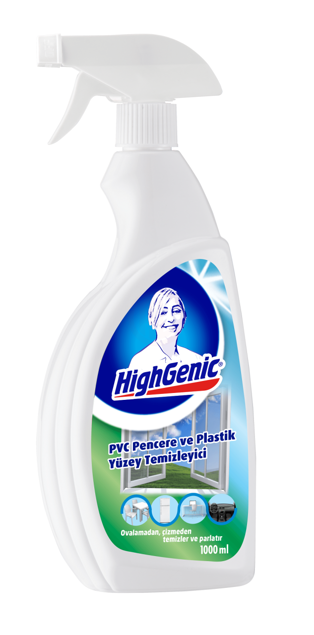 Highgenic Pvc Pencere Ve Plastik Yüzey Temizleyici 500 Ml - HG3022