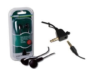 Assmann Digitus Yüksek Kaliteli Stereo Kulaklık, Paralel Kulaklık Bağlantısı İçin İlave Jacklı