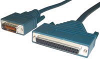 Assmann Cisco Router Kablosu, 3 Mt, Molex 60 Erkek - Db37 Dişi