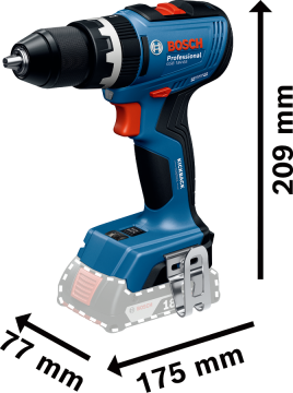 Bosch Gsb 18V-65 Akülü Darbeli Delme Vidalama (Solo Model)