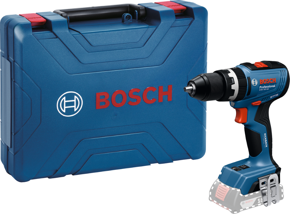 Bosch Gsb 18V-65 Akülü Darbeli Delme Vidalama (Solo Model)