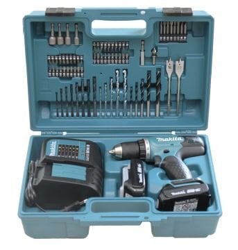 Makita Akülü Vidalama Matkabı Set DDF453SYX1 (2 x 1,5 Ah Akü)