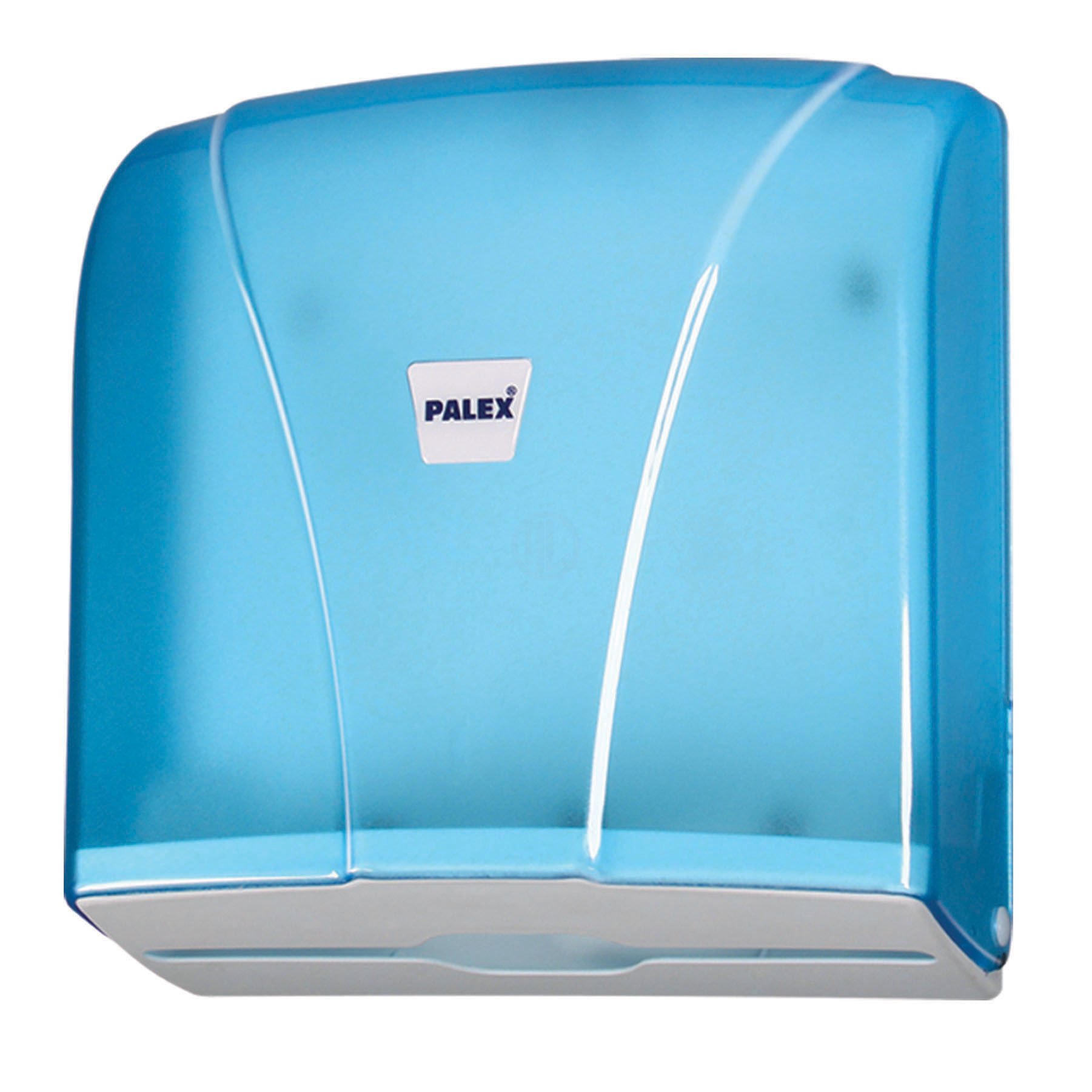 Palex Z Katlı Kağıt Havlu Dispenseri Şeffaf Mavi - 3464-1
