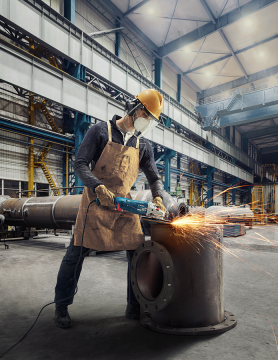 Bosch Büyük Taşlama Makinesi GWS 24-180 P (180 mm) - 06018C2100