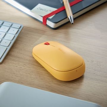 Leitz Cosy Kablosuz Fare, Wireless Mouse, 65310019, Sarı