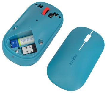 Leitz Cosy Kablosuz Fare, Wireless Mouse, 65310061, Mavi