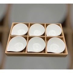 Çerezlik-Sosluk-Kahvaltılık 6 lı Porselen
