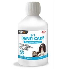 Vetiq Denti-Care Kedi&Köpek için Ağız Ve Diş Bakım Solüsyonu 250 ml
