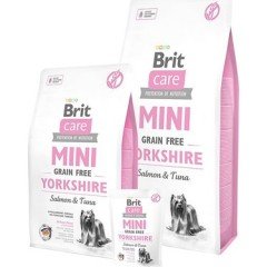 Brit Care Mini Yorkshire Tahılsız Somon ve Ton Balıklı Yetişkin Köpek Maması 2kg