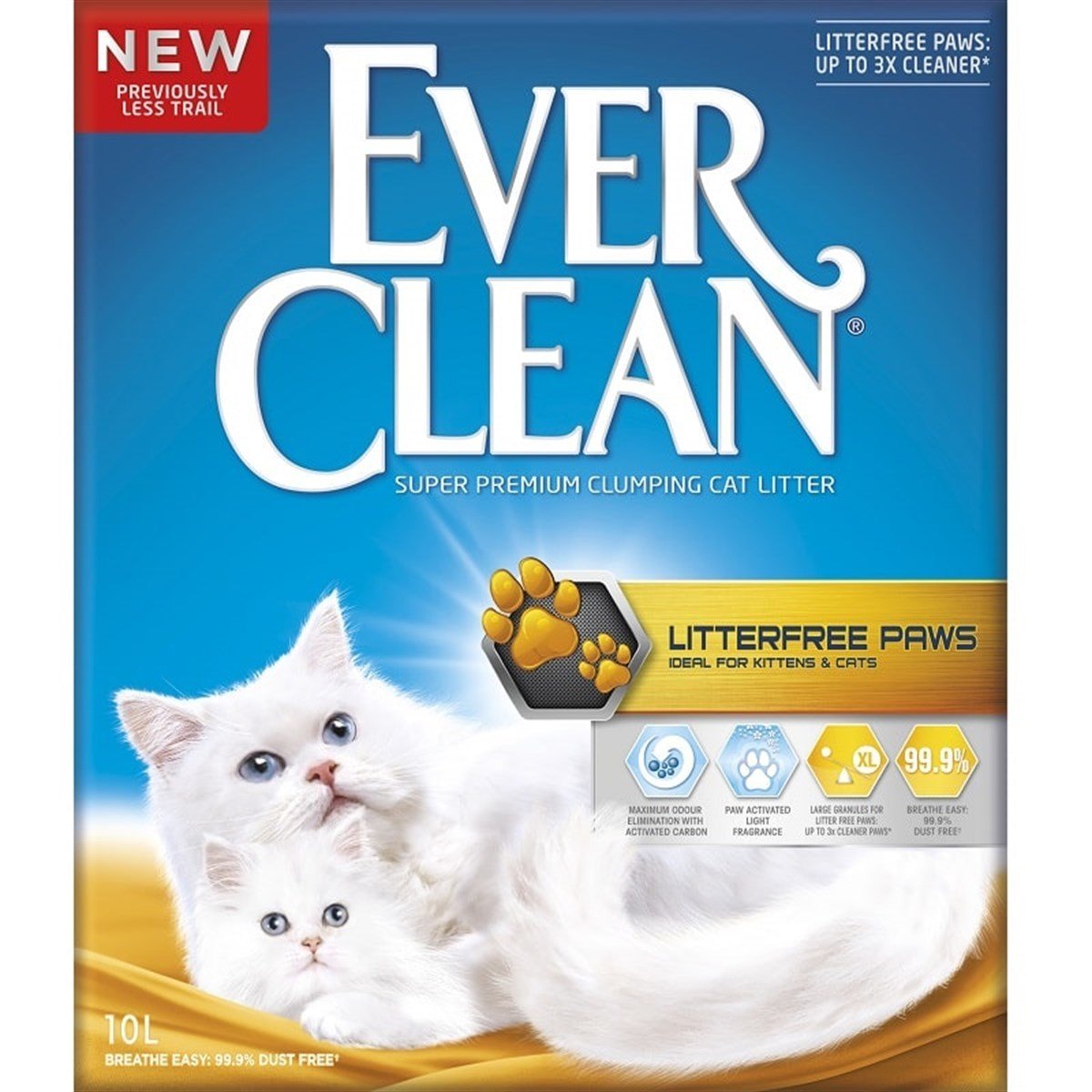 Ever Clean Litterfree Paws Patilere Yapışmayan Kedi Kumu 10Lt