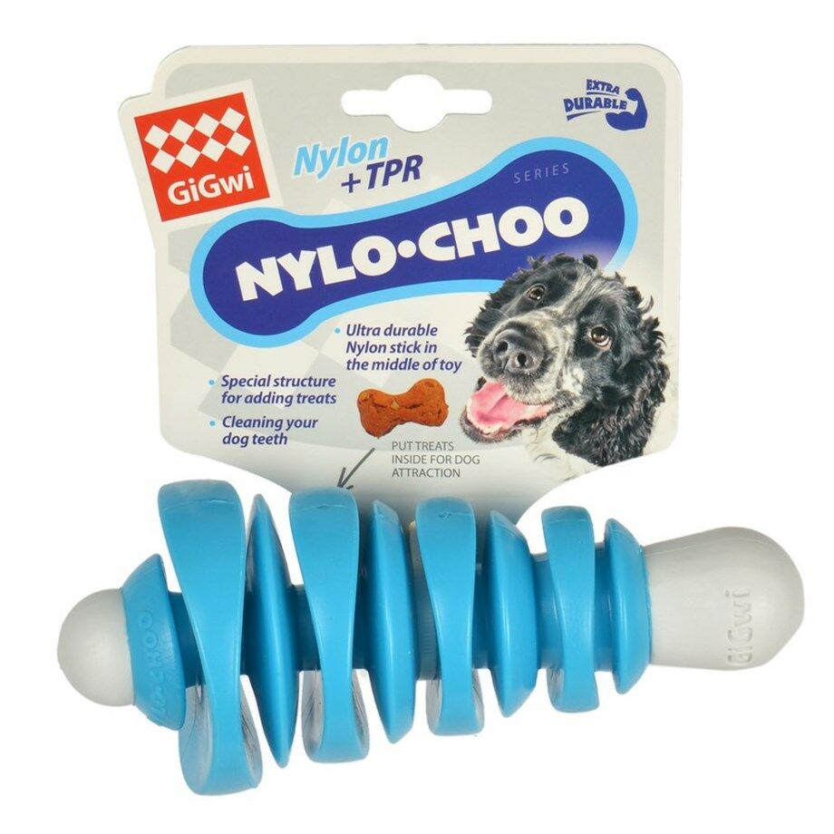 Gigwi 8285 TPR Nylo Choo Köpek Diş Kaşıyıcı Mavi