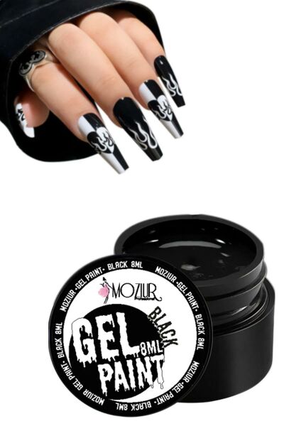 MOZIUR Gel Paint 8ml - Black