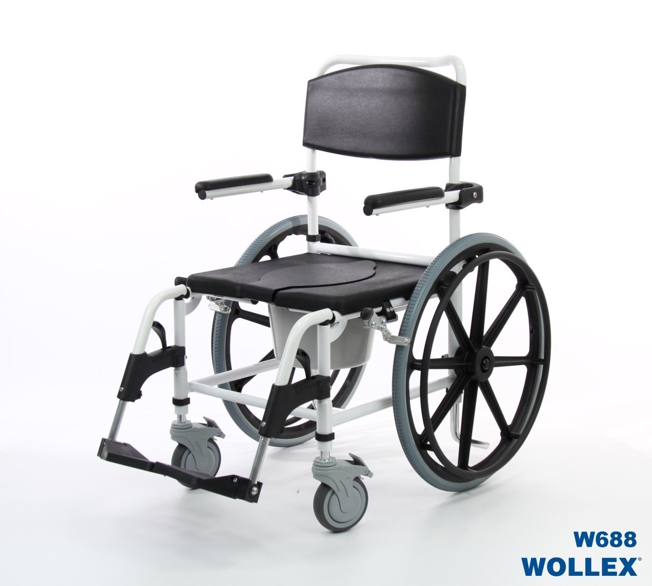 Wollex W688 Klozetli Tekerlekli Sandalye