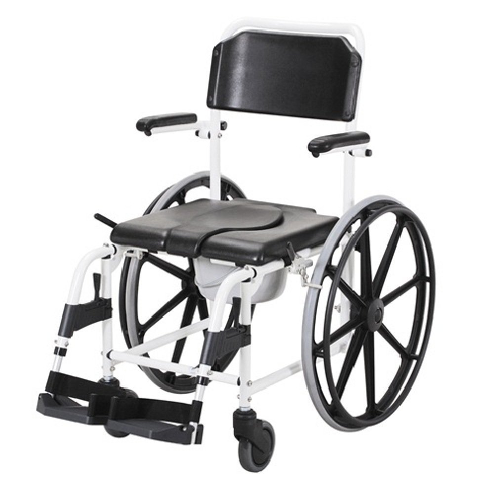 Hasta Tekerlekli Sandalyesi Poylin P618 Banyo Tuvalet Duş