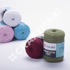 YARNART MACRAME COTTON LUREX - SİMLİ MAKROME EL ÖRGÜ İPİ