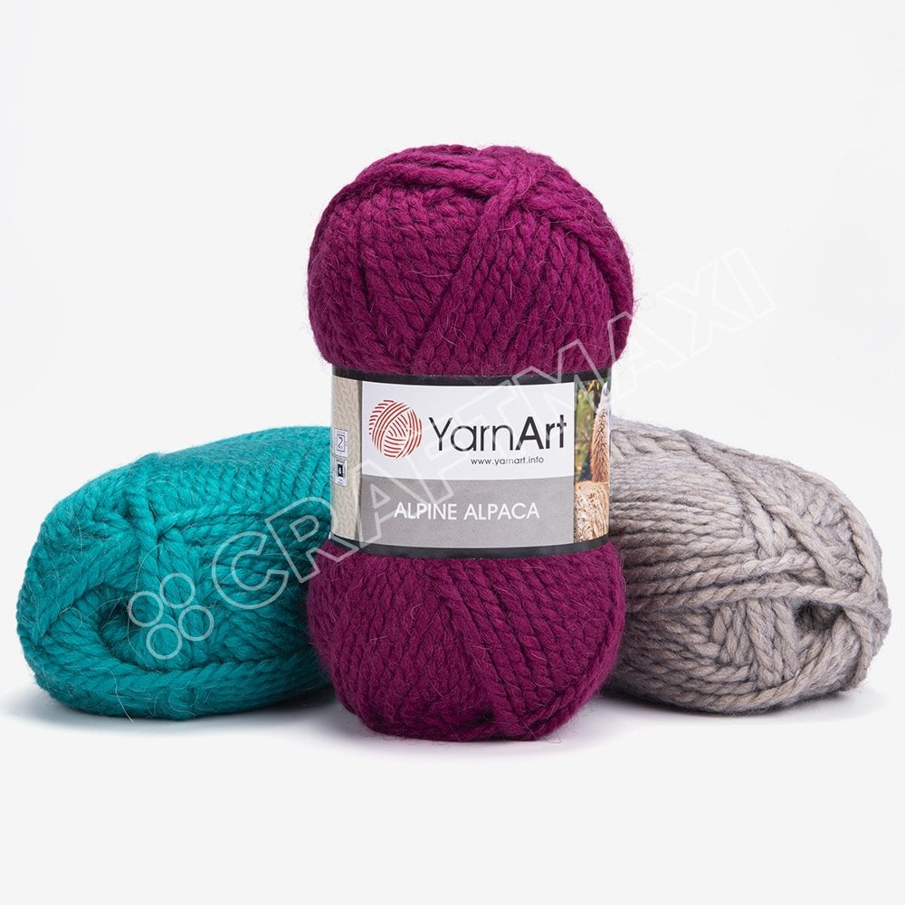 YARNART ALPINE ALPACA - EL ÖRGÜ İPİ