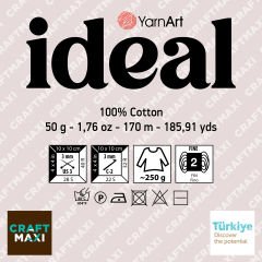 YARNART IDEAL - EL ÖRGÜ İPİ