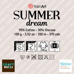 YARNART SUMMER DREAM - EBRULİ EL ÖRGÜ İPİ