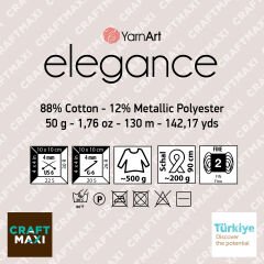 YARNART ELEGANCE - SİMLİ EL ÖRGÜ İPİ