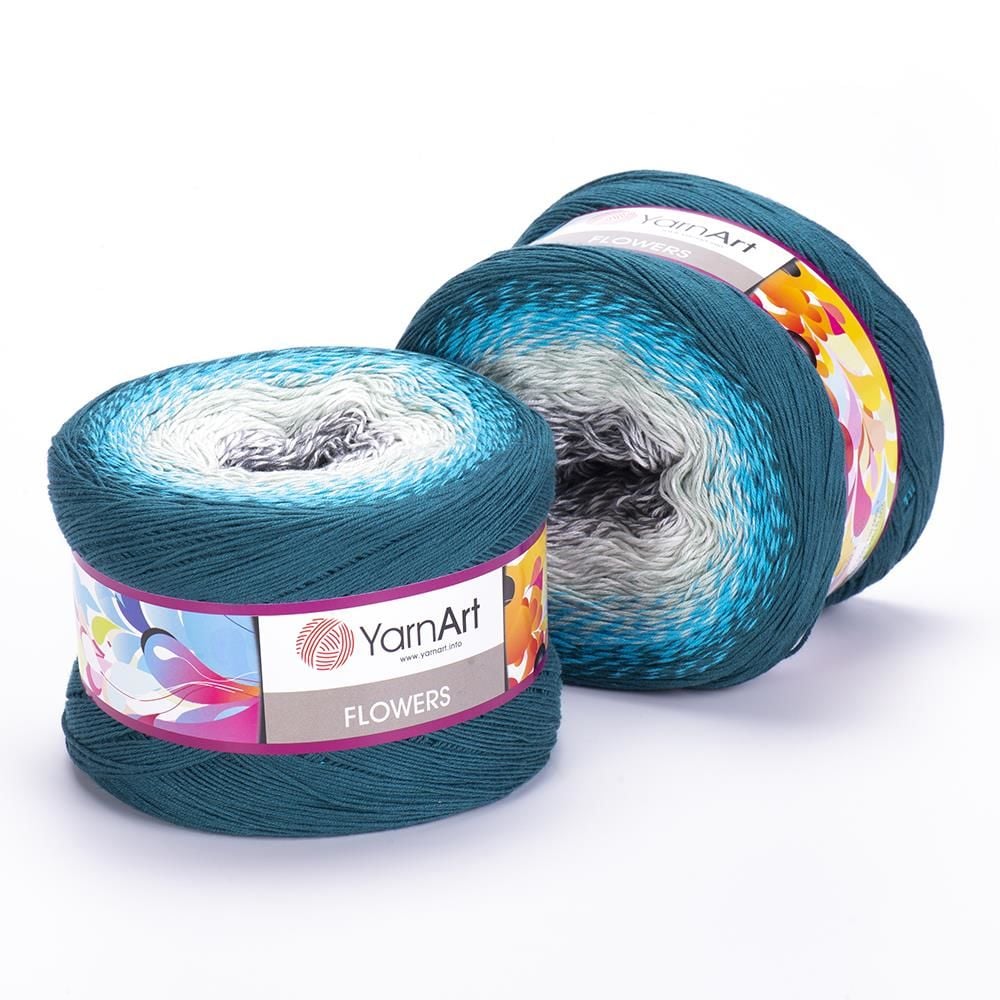 YARNART FLOWERS - EBRULİ EL ÖRGÜ İPİ EBRULİ - 289