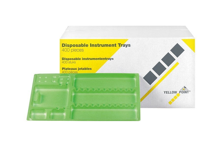 Disposable Instrument Trays Green