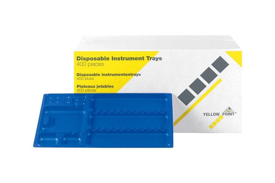 Disposable Instrument Trays Dark Blue