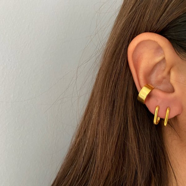 925 Gümüş / Basic Earcuff