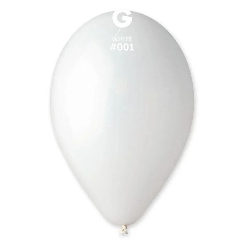 Pastel Beyaz 13'' GEMAR 100'lü Paket #001