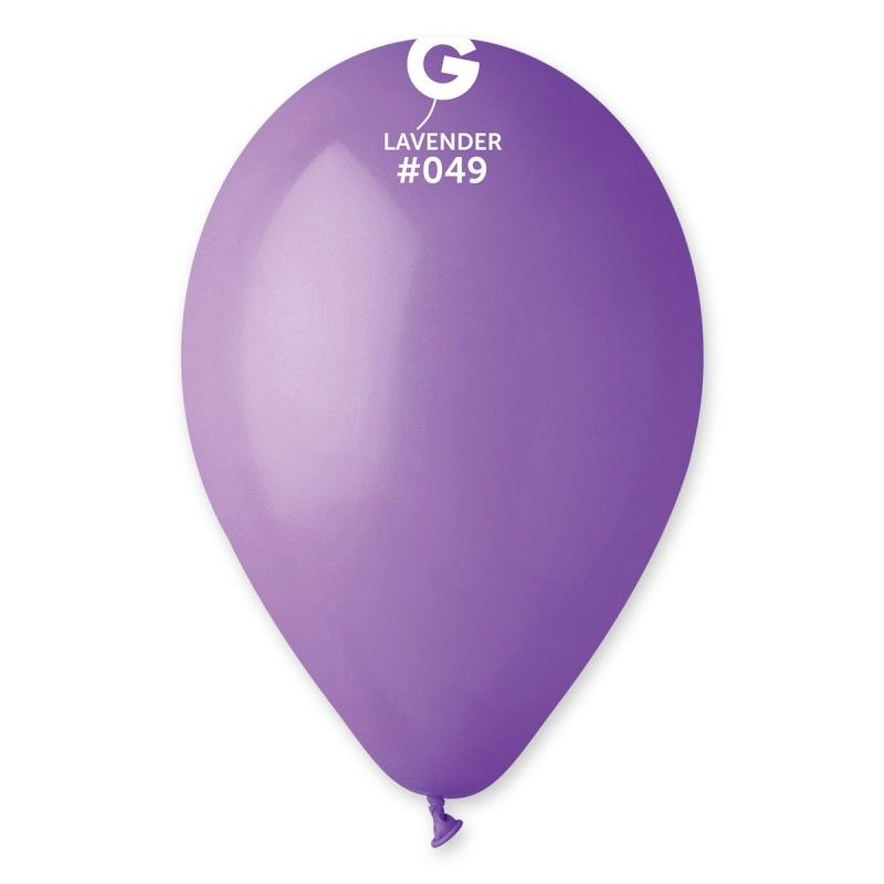 Pastel Lila 13'' GEMAR 100'lü Paket #049