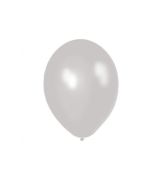 B.E. Metalik Beyaz 12'' Pastel Balon 100'lü
