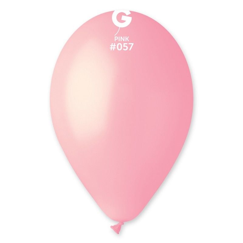 Gemar Pastel Pembe 100'lü paket 26cm / 10'' - Pink #057 - G90