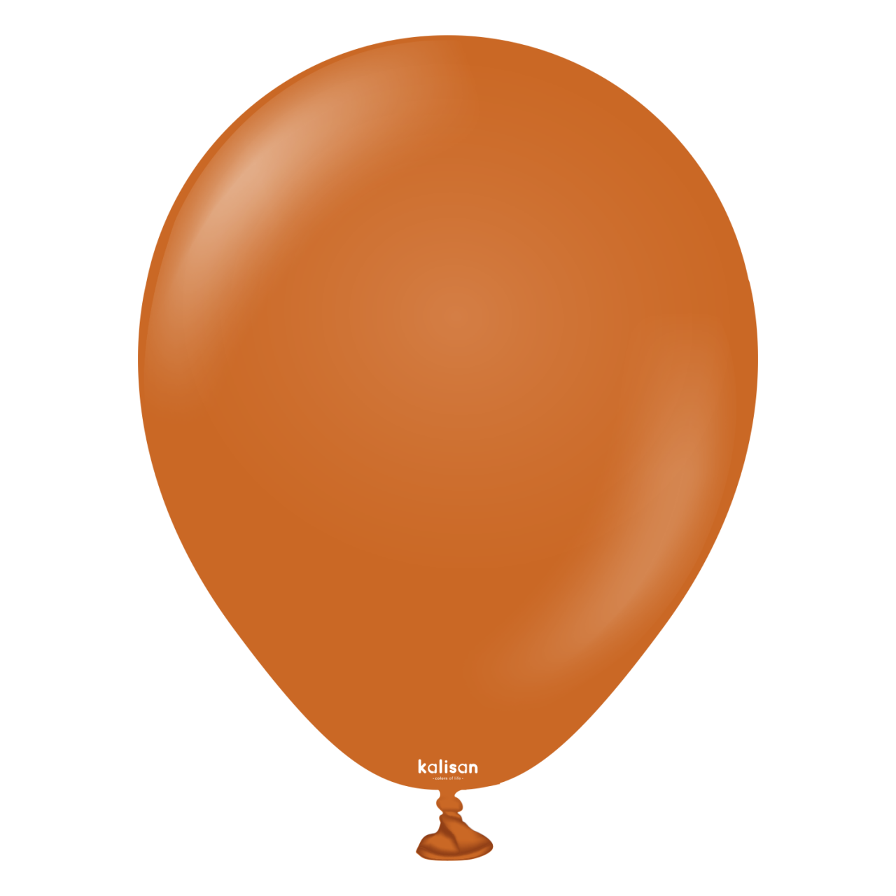 5''Retro Balon Yanık Turuncu 100’lü