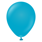 5'' Retro Balon Mavi Cam 100’lü