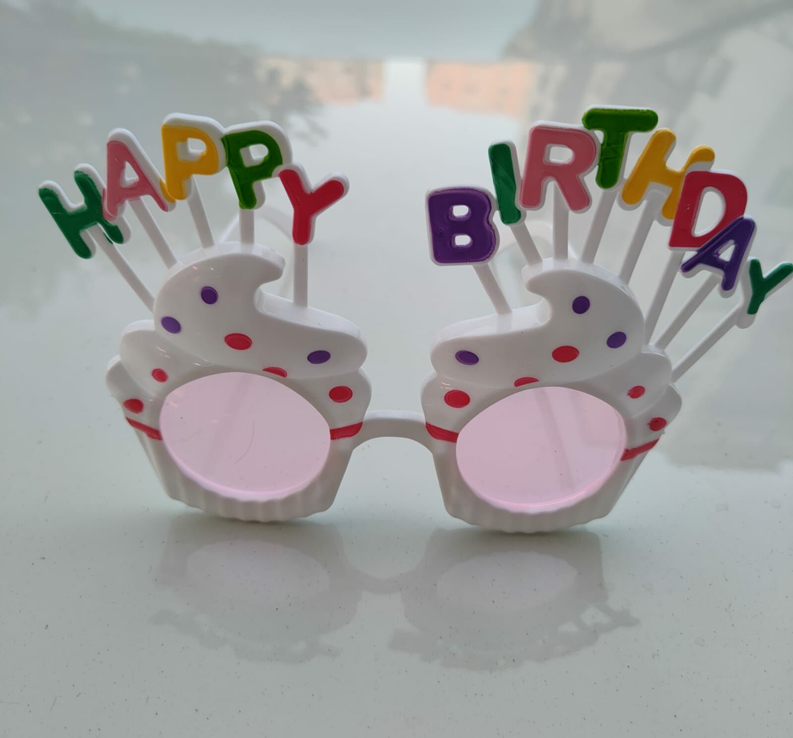 Happy Brithday Muffin Parti Gözlük
