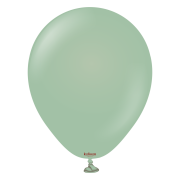 18 '' Retro Balon Kış Yeşili 1 adet